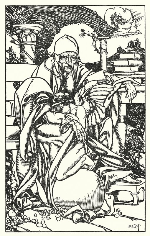 Illustration pour "In Memoriam" de Tennyson - A. Garth Jones