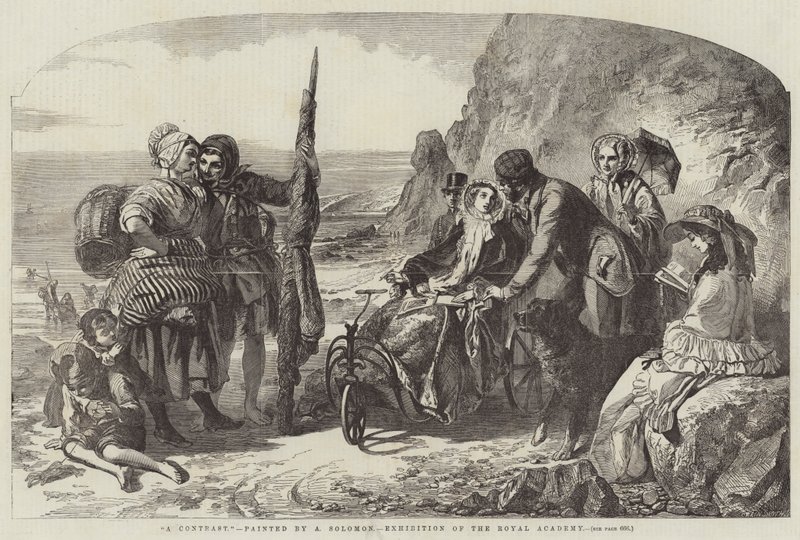 Un contraste - Abraham Solomon