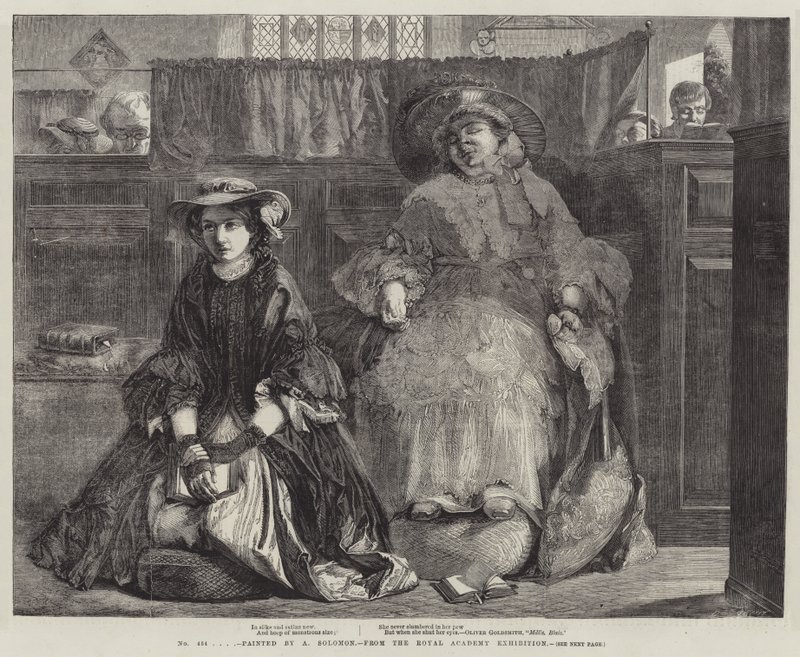 Exposition de la Royal Academy - Abraham Solomon