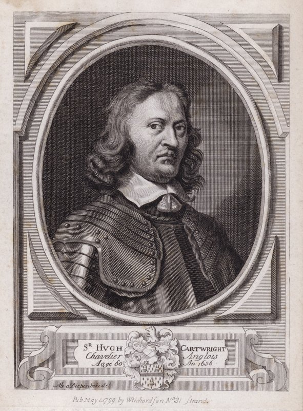 Sir Hugh Cartwright, soldat royaliste anglais de la guerre civile - Abraham Jansz. van Diepenbeeck