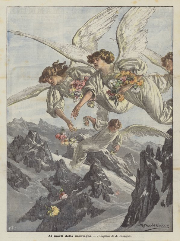 Aux morts de la montagne - Achille Beltrame