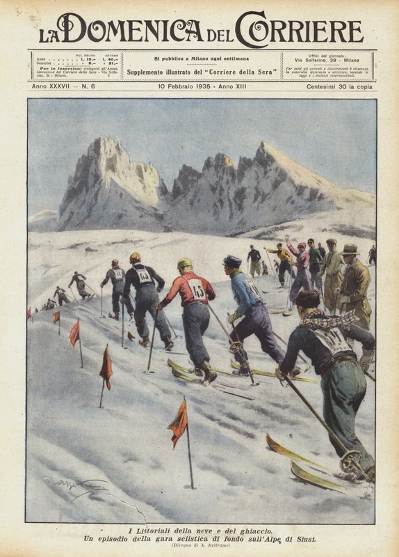 Les Littoriali de la neige et de la glace - Achille Beltrame