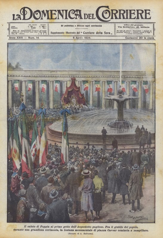 Le salut de Foggia au premier jet de l