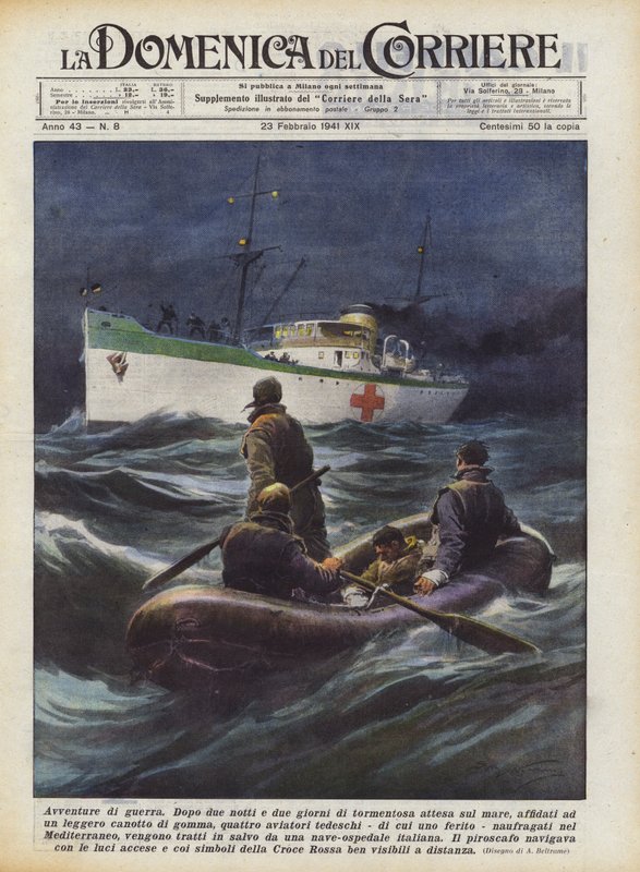 Aventures de guerre - Achille Beltrame