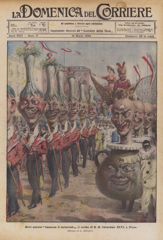 Où le carnaval fait encore rage - Achille Beltrame