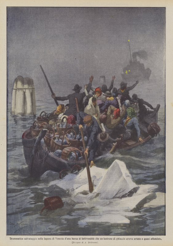 Sauvetage dramatique dans la lagune de Venise d