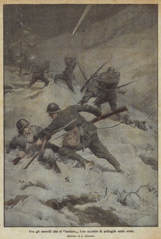 Parmi les armées qui se tâtent - Achille Beltrame