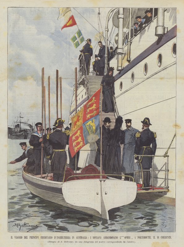 Le voyage du prince héritier d