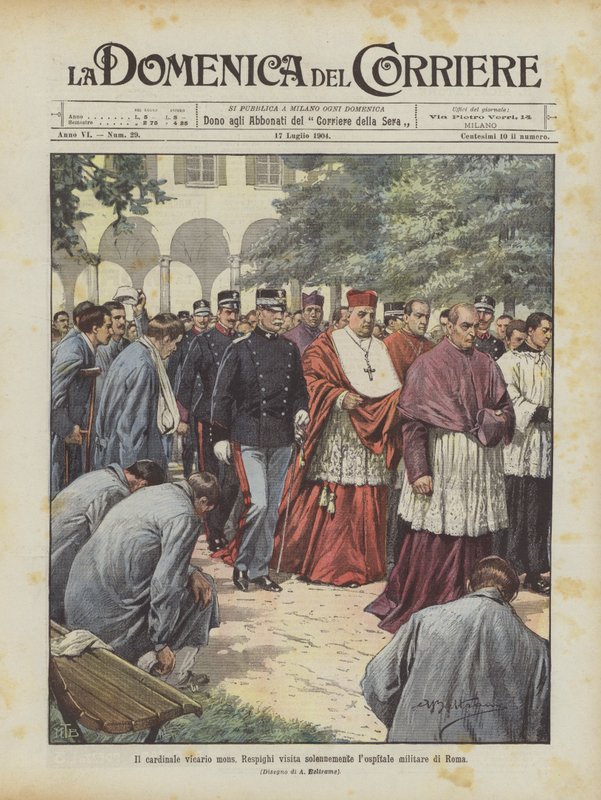 Le cardinal vicaire Mgr Respighi visite solennellement l