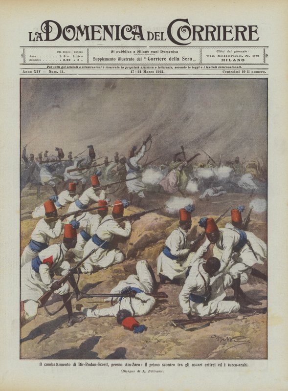 Le combat de Bir-Rodan-Scerif, près d