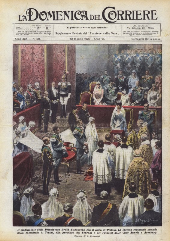 Mariage de la Princesse Lydia d