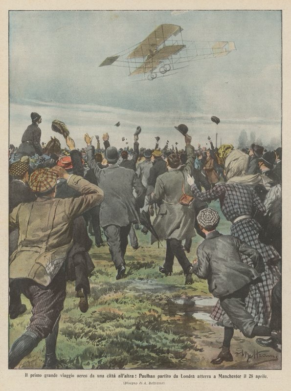 Le premier grand voyage aérien d