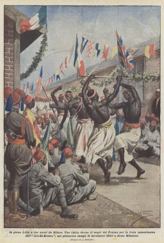 En pleine Libye à deux pas de Milan - Achille Beltrame