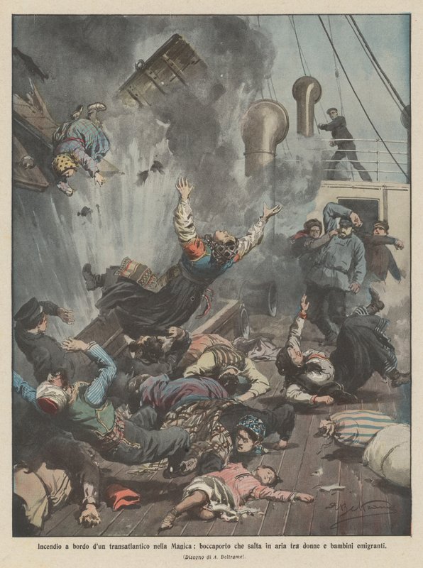 Incendie à bord d