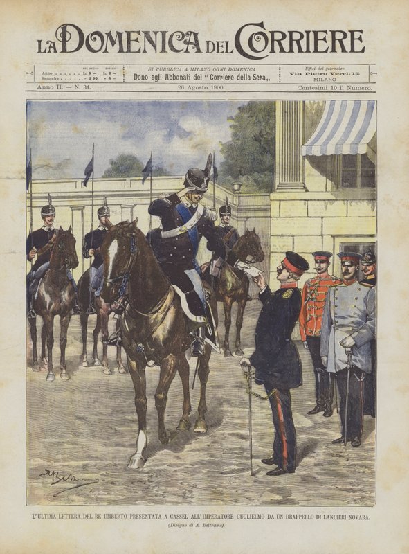 La dernière lettre du roi Humbert présentée à Cassel à l
