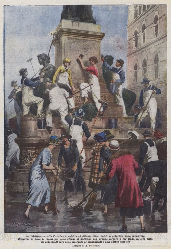 La Semaine de la Propreté célébrée à Atlanta (États-Unis) au début du printemps - Achille Beltrame