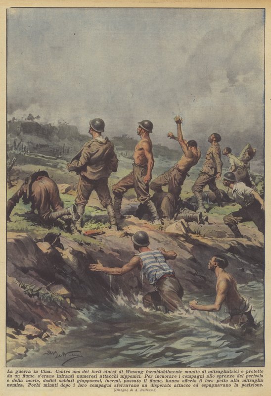 La guerre en Chine - Achille Beltrame