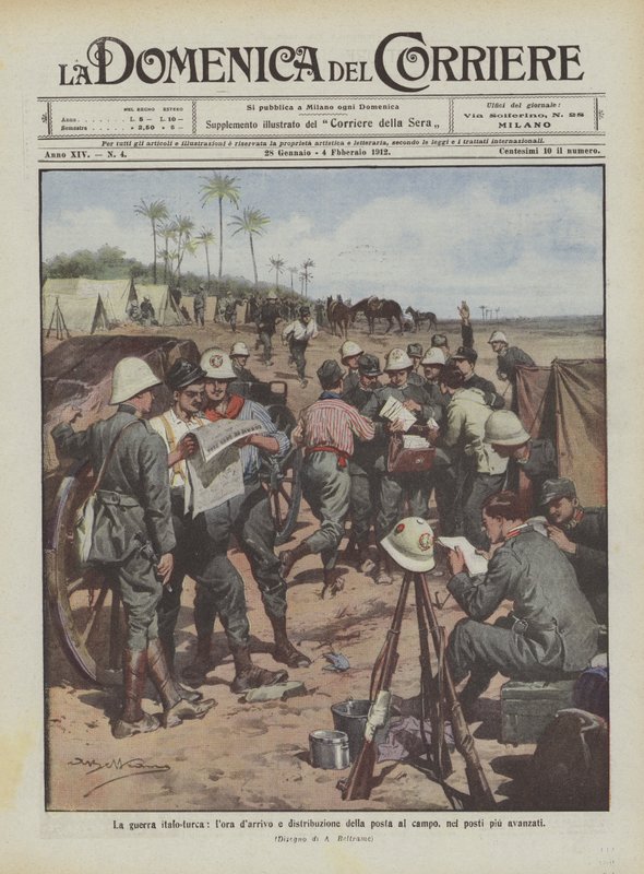 La guerre italo-turque, l