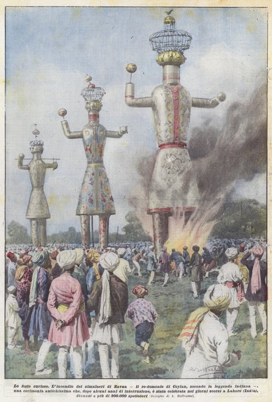 Les fêtes curieuses - Achille Beltrame