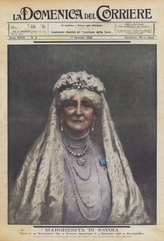 Marguerite de Savoie - Achille Beltrame