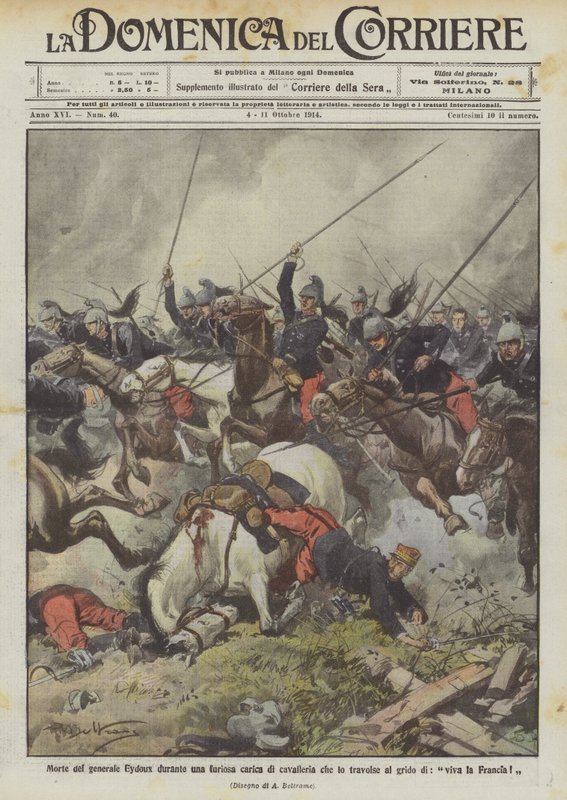 Mort du général Eydoux lors d