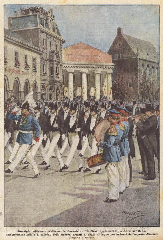 Nostalgies militaristes en Allemagne - Achille Beltrame