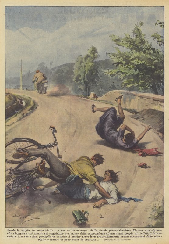 Il perd sa femme en moto et ne s