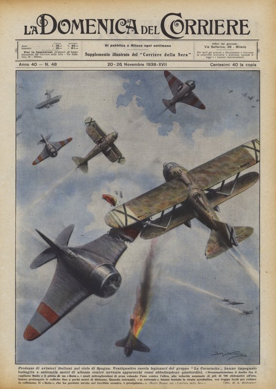 Exploits des aviateurs italiens dans le ciel d