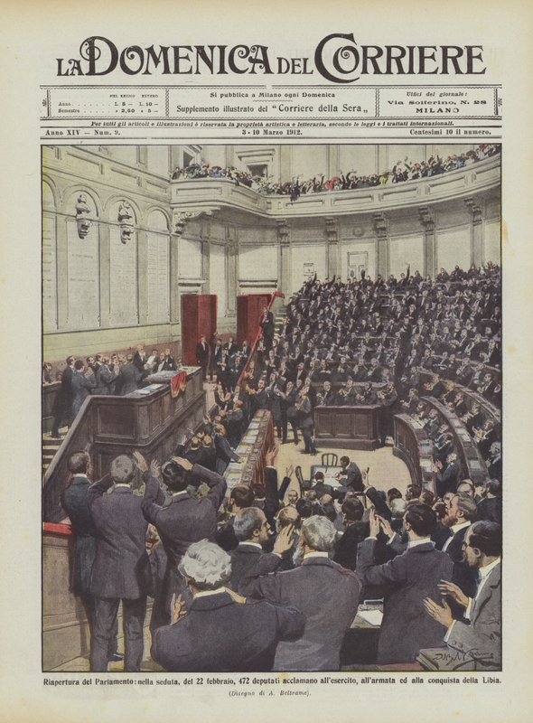Réouverture du Parlement, dans la séance du 22 février, 472 députés acclament l