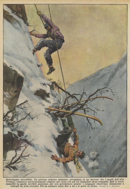 Sauvetage incroyable - Achille Beltrame