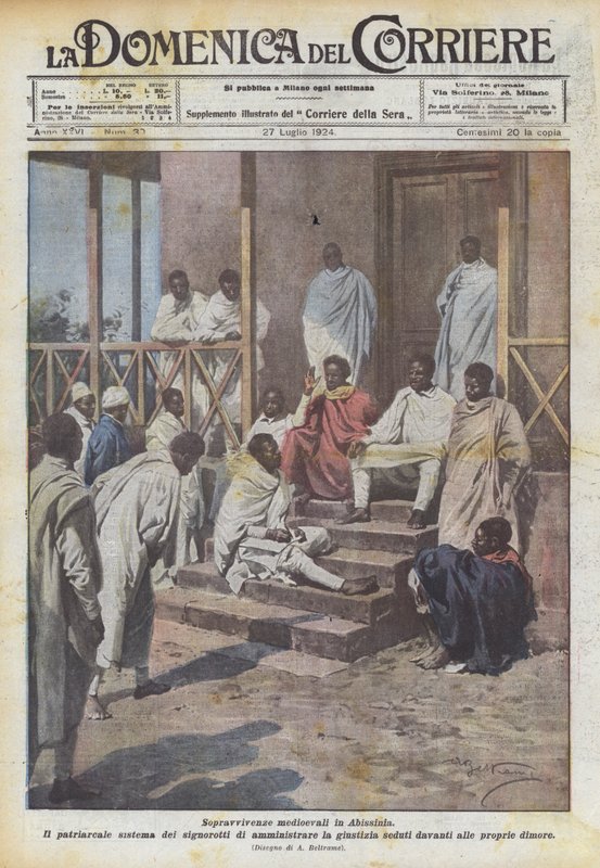 Survivances médiévales en Abyssinie - Achille Beltrame