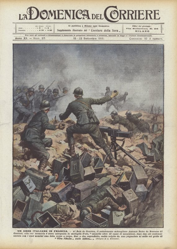Un héros italien en France - Achille Beltrame