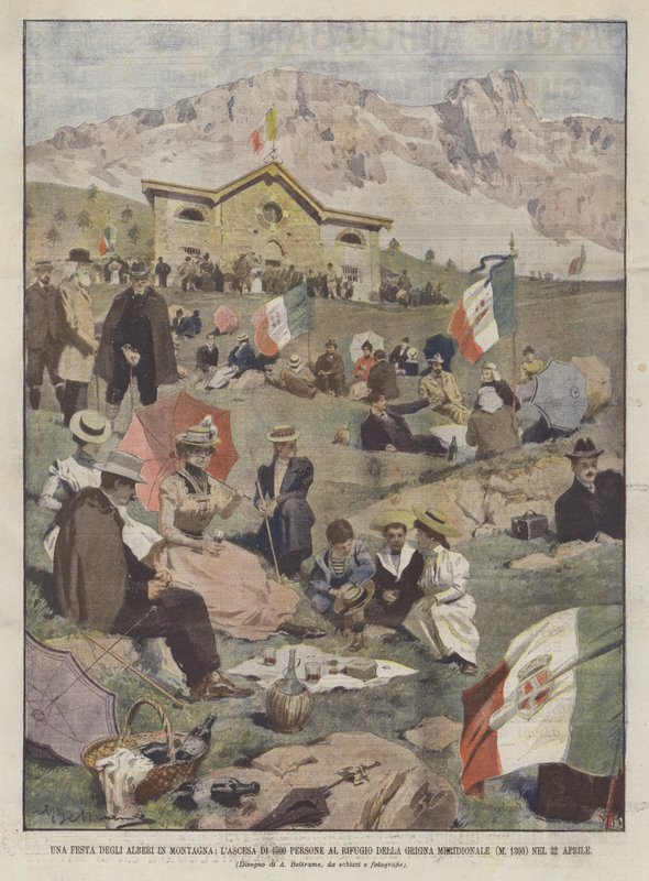 Une fête des arbres en montagne, l