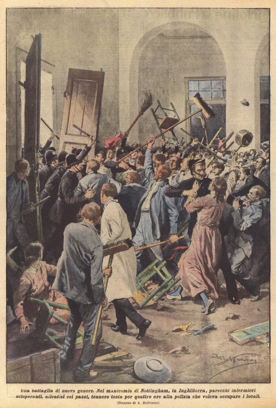 Une bataille de nouveau genre - Achille Beltrame