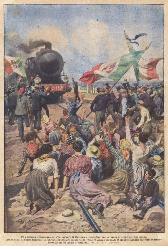 Une démonstration curieuse - Achille Beltrame