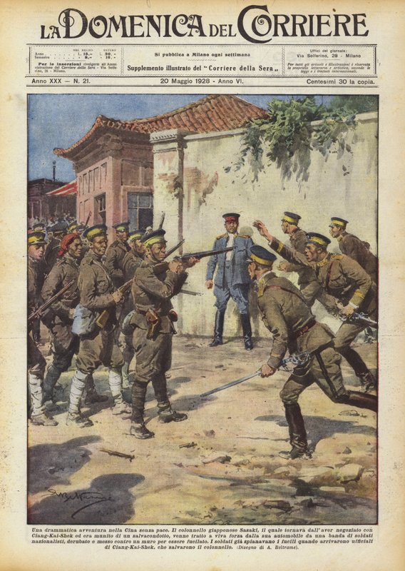 Aventure dramatique en Chine - Achille Beltrame