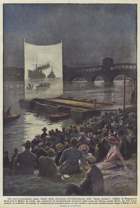Une nouvelle propagande le long des rivières - Achille Beltrame