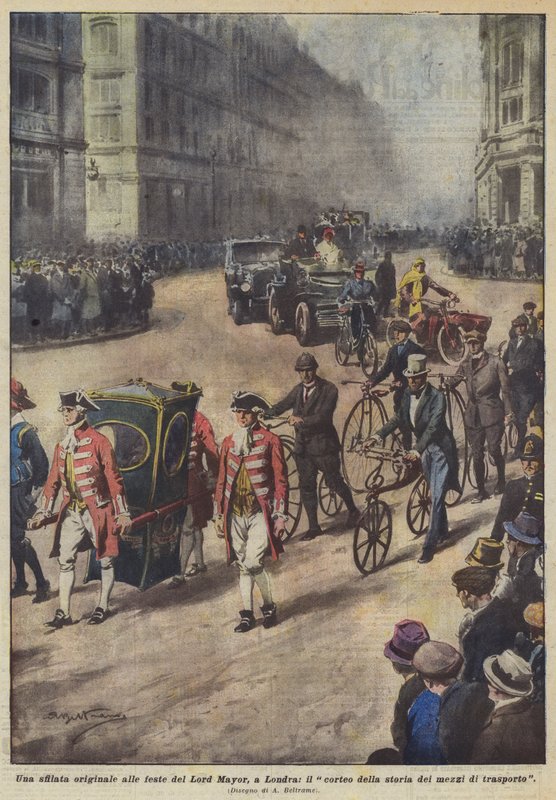 Un défilé original aux fêtes du Lord Mayor, à Londres, le cortège de l