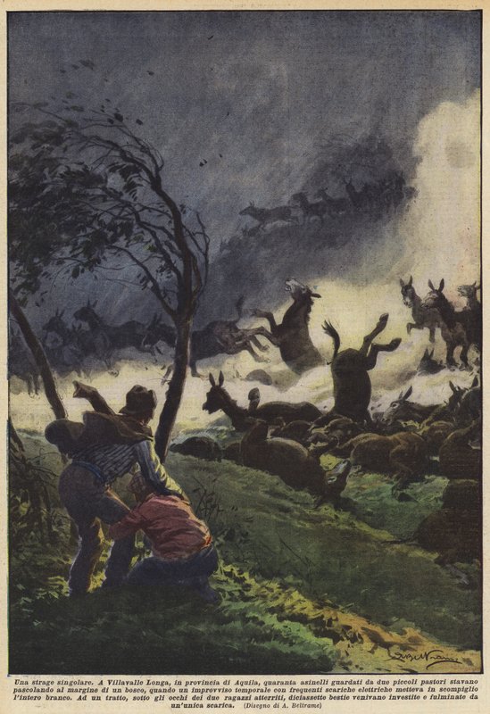 Un massacre singulier - Achille Beltrame