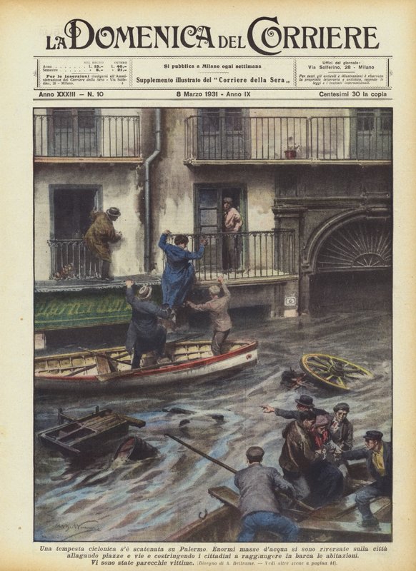 Une tempête cyclonique s