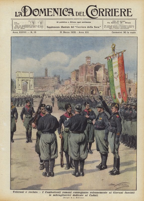 Vétérans et recrues - Achille Beltrame