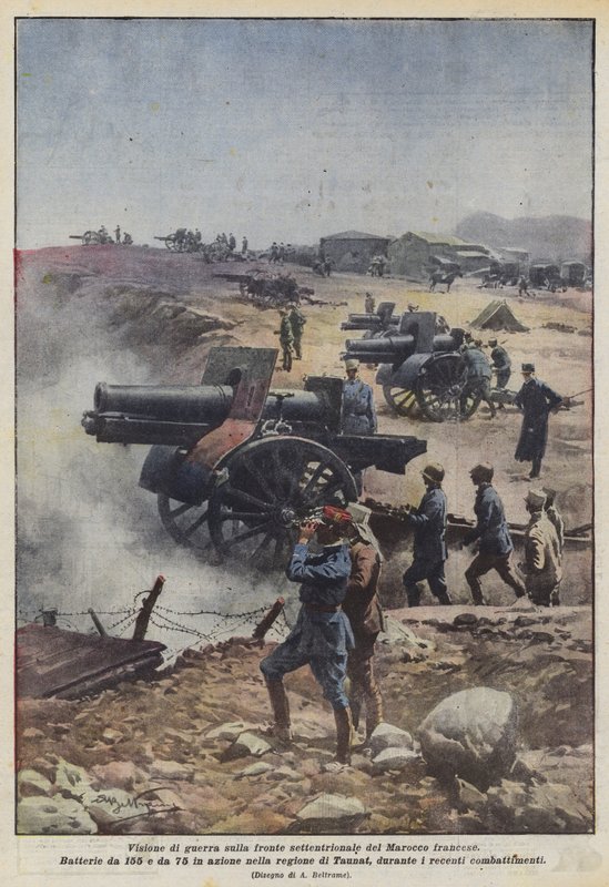 Vision de guerre sur le front nord du Maroc français - Achille Beltrame