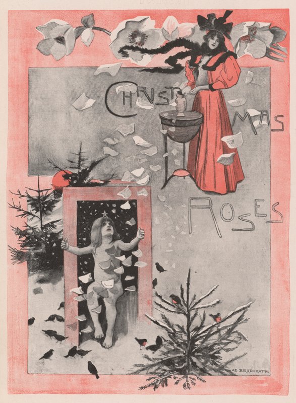 Roses de Noël - Adolphe Birkenruth