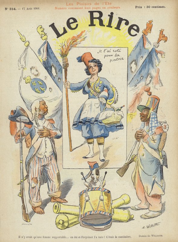 Illustration pour Le Rire - Adolphe Leon Willette
