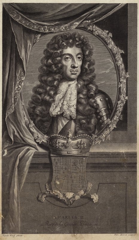Portrait du roi Charles II - Adriaan van der Werff
