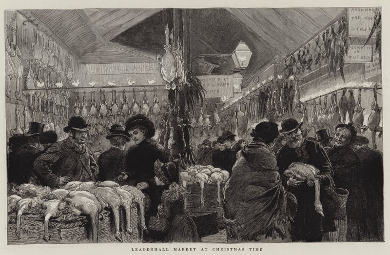 Leadenhall Market à Noël - Adrien Emmanuel Marie