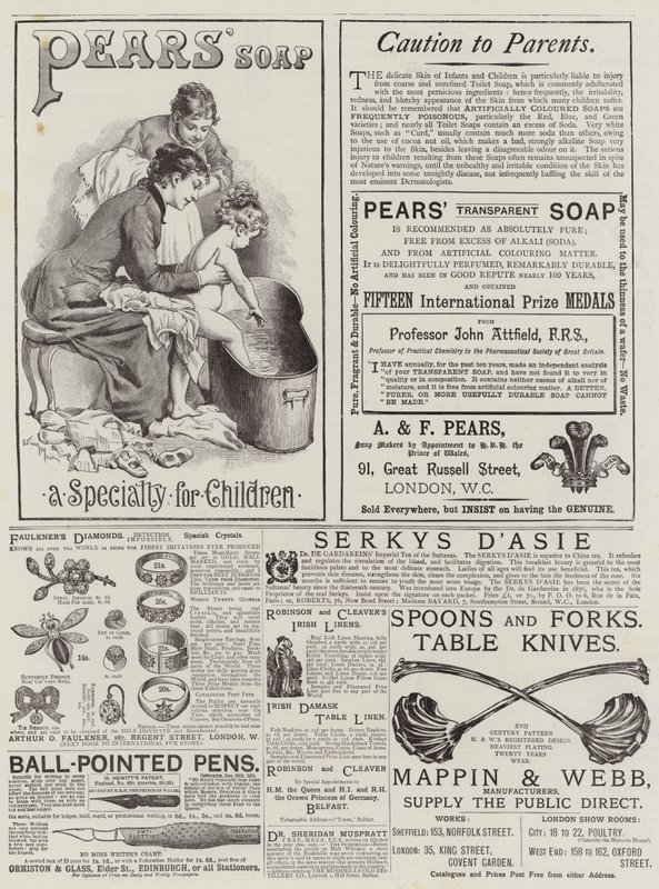 Page de publicités - Adrien Emmanuel Marie