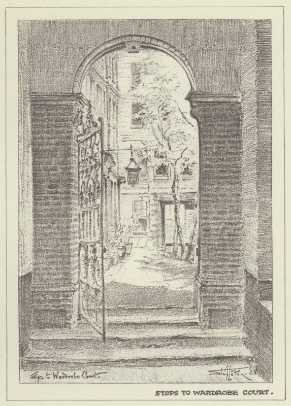 Marches vers Wardrobe Court - Alan Stapleton