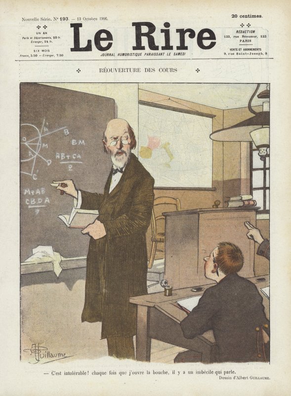 Illustration pour Le Rire - Albert Guillaume