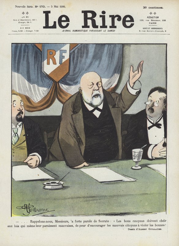 Illustration pour Le Rire - Albert Guillaume